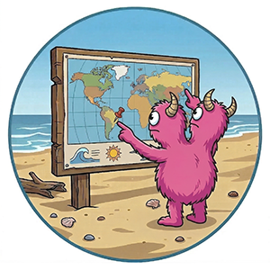 Foiling Freaks Pin Map