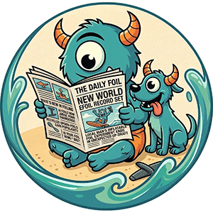 Ziggy and Munch Ziggy EFoil Logo