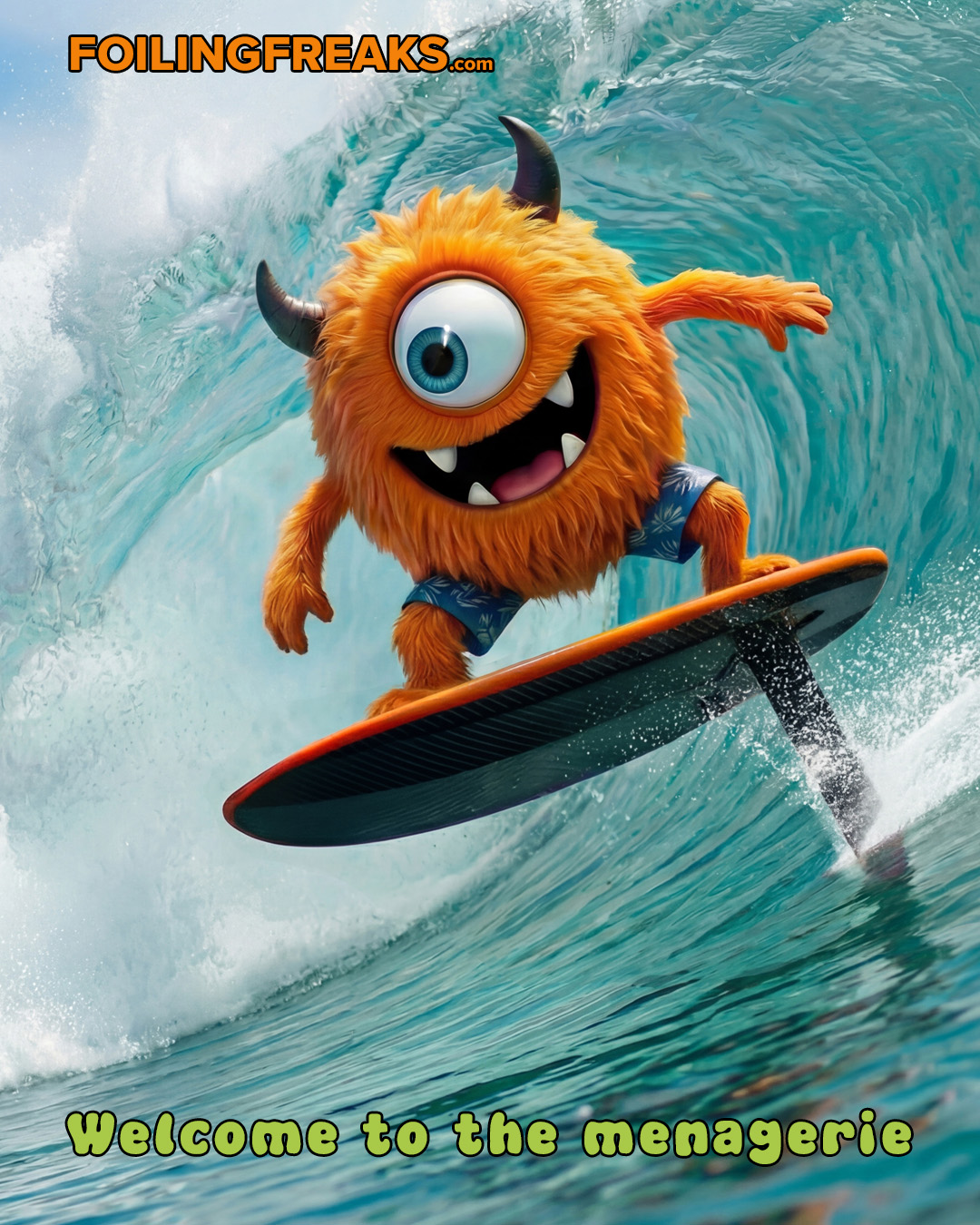 Foiling Freaks media card 1080 by 1350