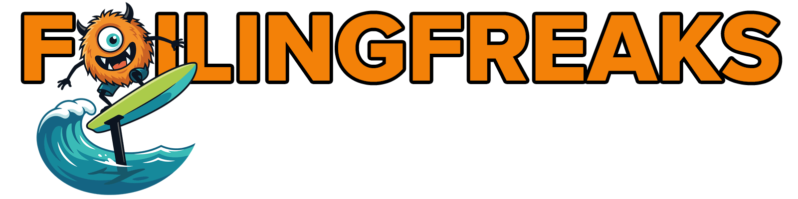 Foiling Freaks horizontal logo 1600 by 400