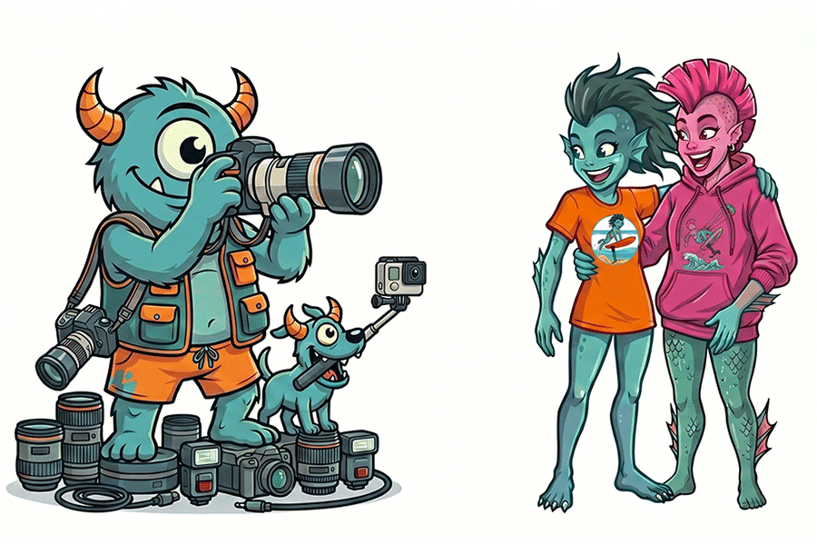 Monster Photographer