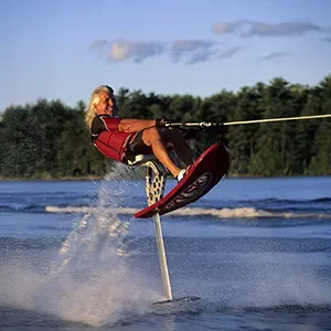 Mike Doing a Sky Ski Skidder