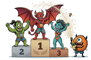 Pin Map Leaderboard Podium