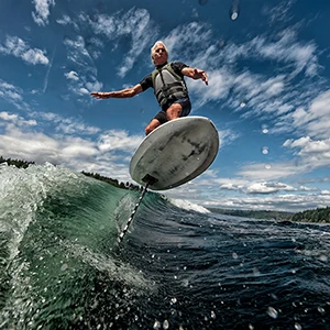 Boat Wake Foiling Logo