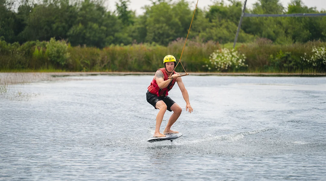 Cable Park Foiling Live Action Image