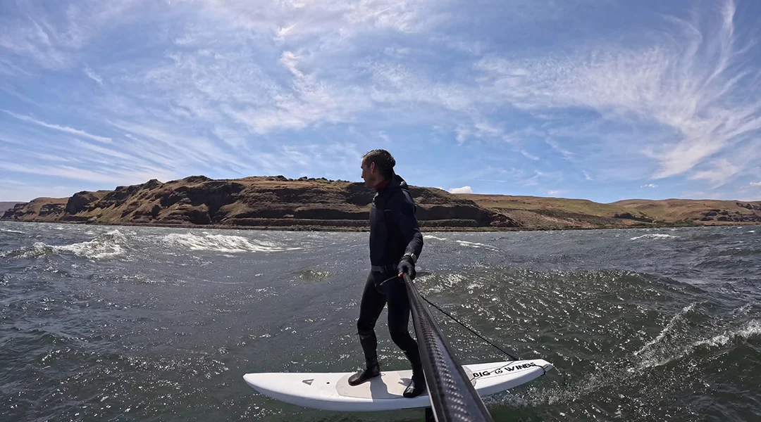 Downwind Foiling Live Action Image