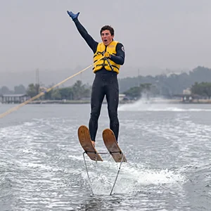 Dual Ski Foiling Image