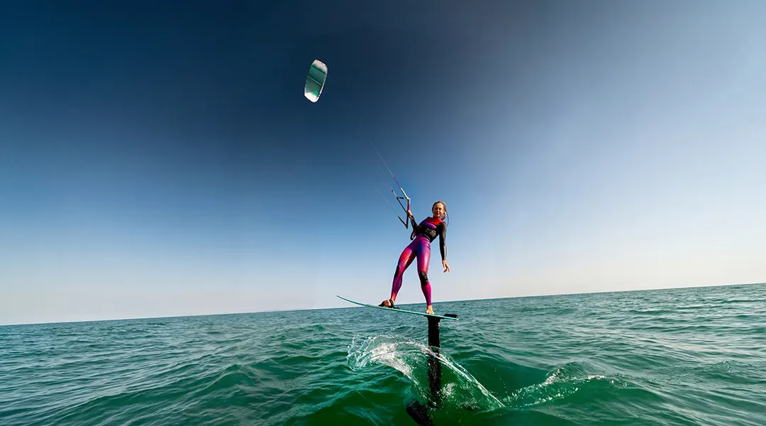 Kite Foiling Live Action Image