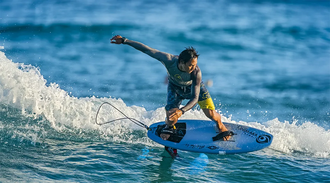 Prone Foiling Live Action Image