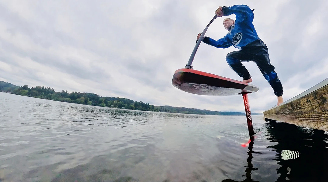 Scootpump Foiling Live Action Image