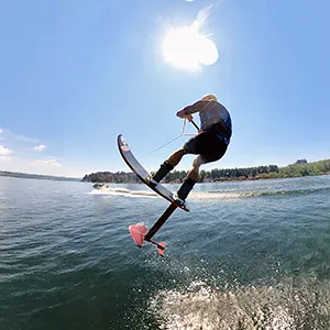 Vintage Standup Foiling Image