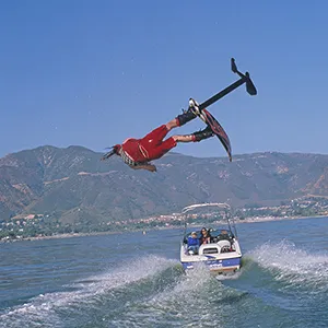 Vintage Standup Foiling Logo