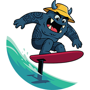 Big Wave Foiling Logo