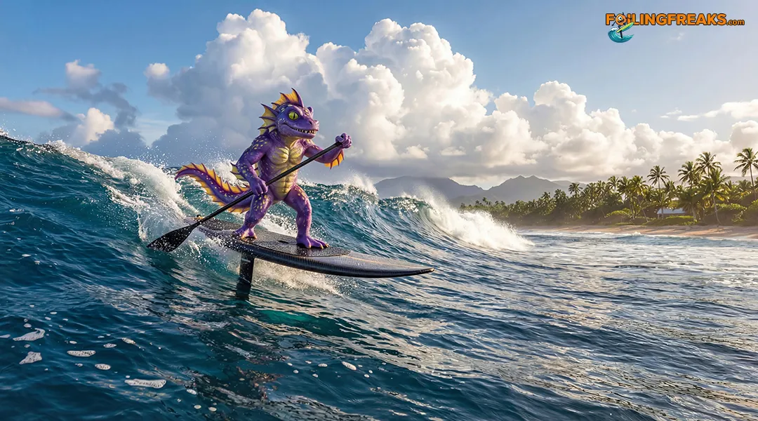 Downwind Foiling Live Action Image