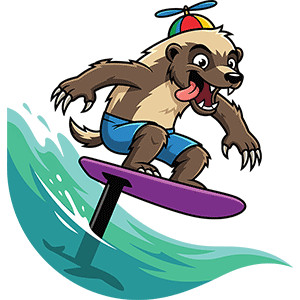 Johnathan Honeybadger Logo