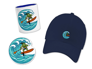 Grom Oarfang Merch Logo