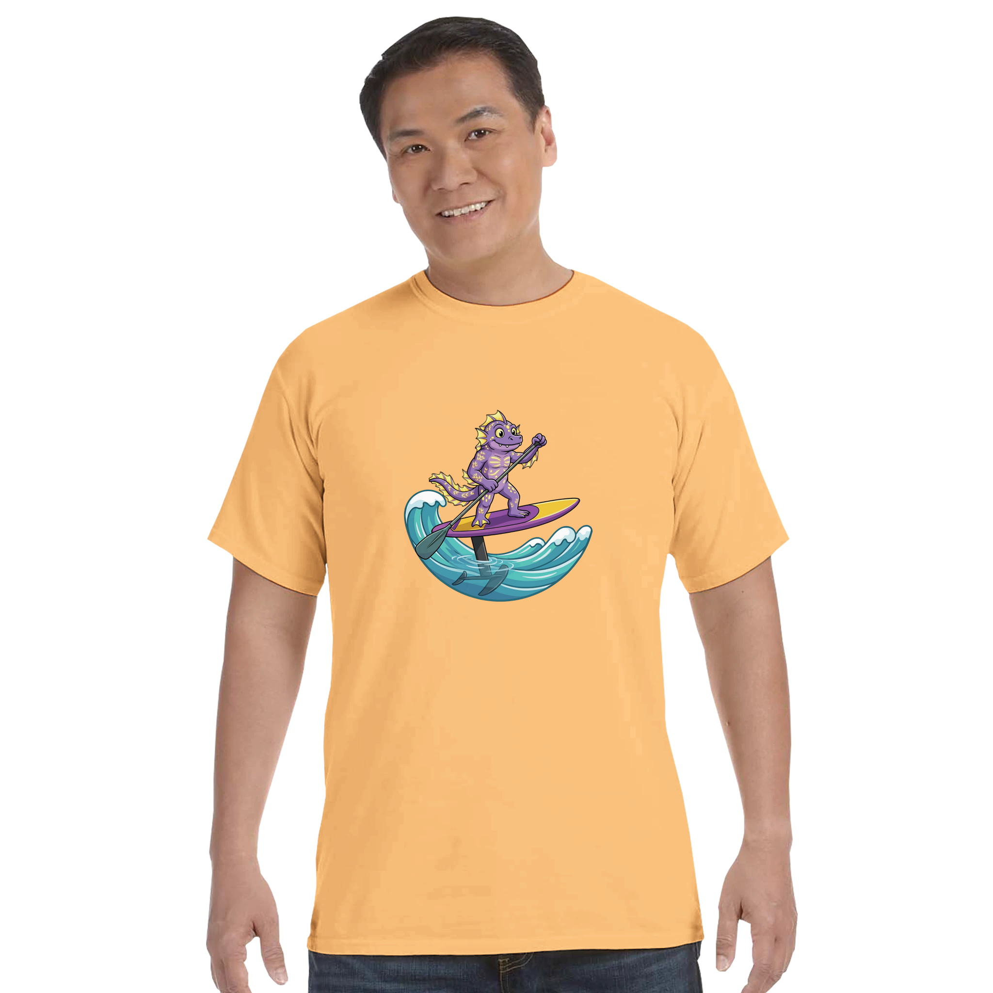 Kip Downwinder Unisex Heavyweight Crewneck T-Shirt | Comfort Colors C1717 - Image 17