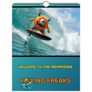 Foiling Freaks Wall Calendar 2026 (US & CA)