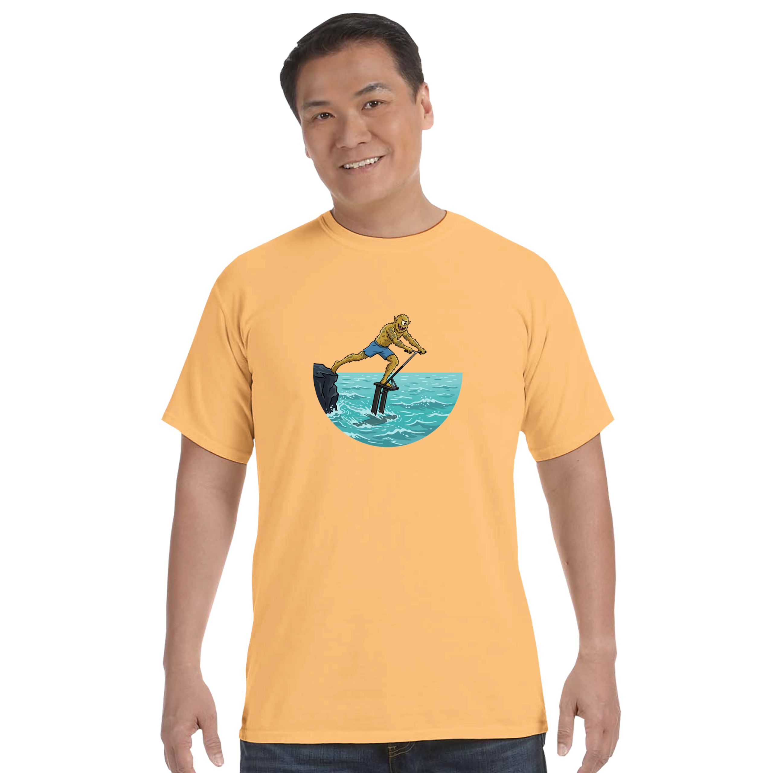 Gritch Proxyfoil Unisex Heavyweight Crewneck T-Shirt | Comfort Colors C1717 - Image 17