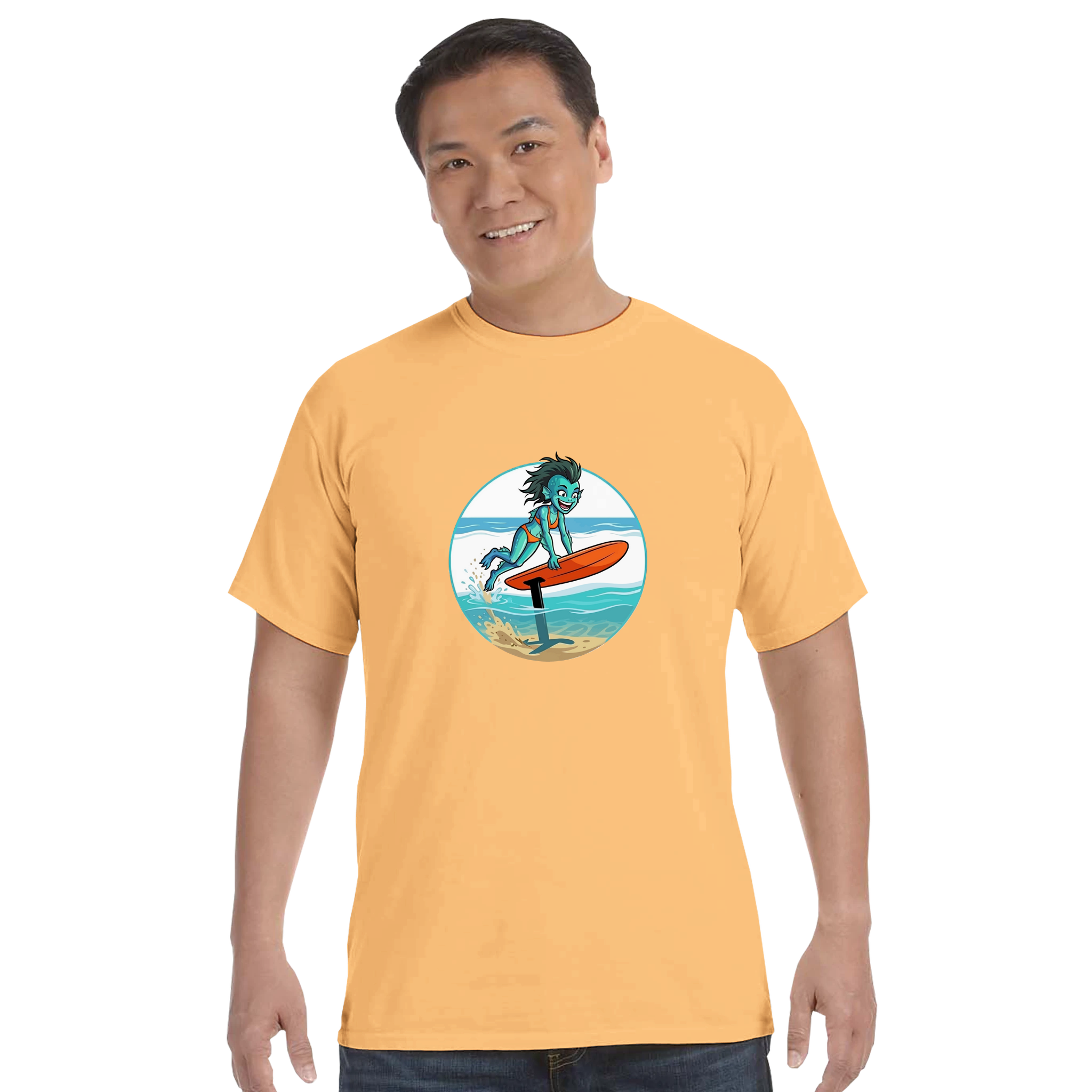 Mara Beach Start Unisex Heavyweight Crewneck T-Shirt | Comfort Colors C1717 - Image 17