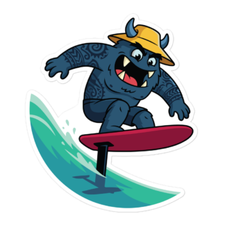 Big Dave Surf Stickers