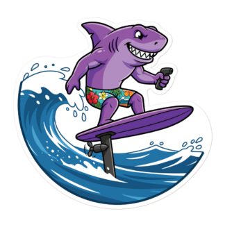 Rocco Foil Driving Stickers