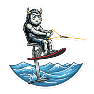 Pinto Sky Ski Stickers