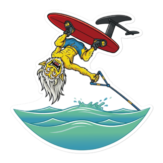 Grindle Wake Foil Stickers