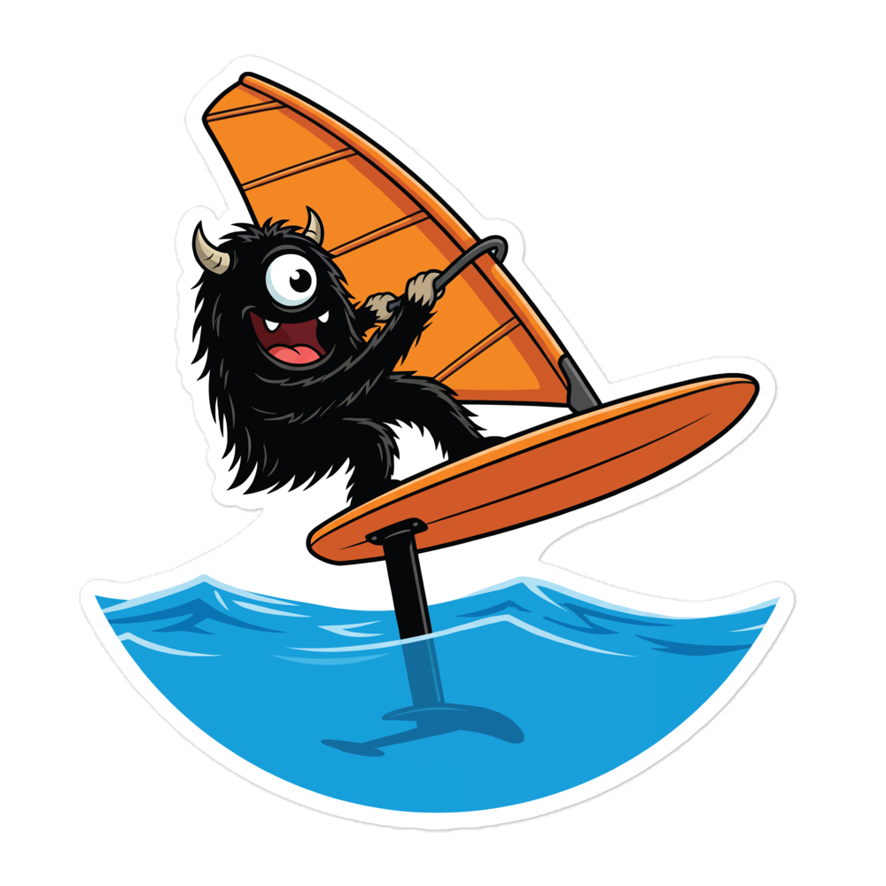 Blackjack Windsurf Foil Stickers