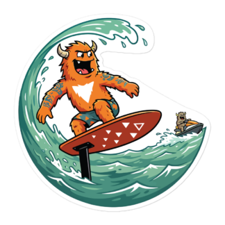 Koa Tow In Stickers