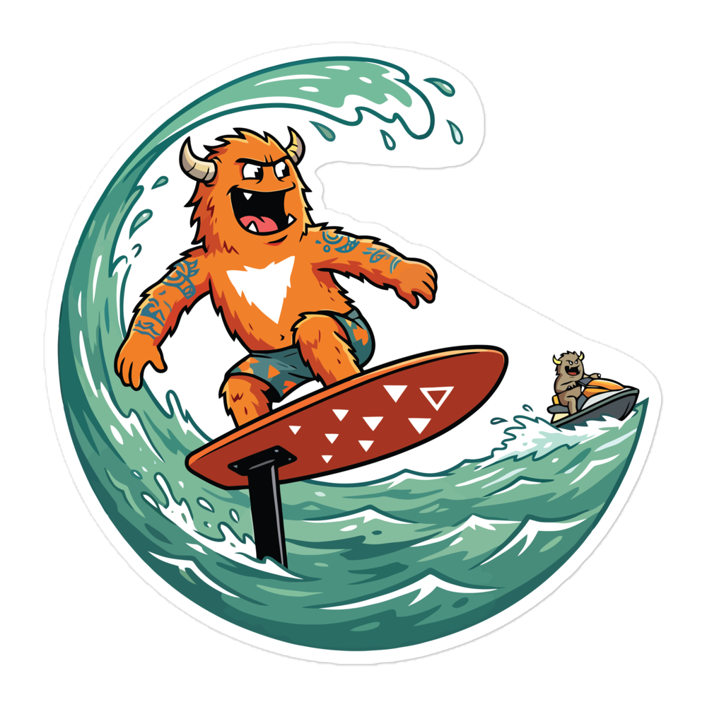 Koa Tow In Stickers
