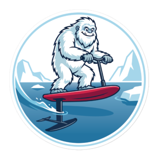 Frosty Scoot Pump Stickers