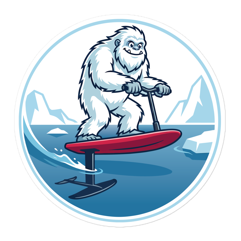 Frosty Scoot Pump Stickers