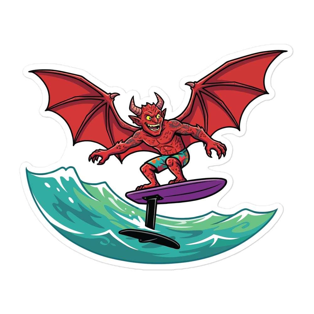 Vraxen Wing Foil Stickers