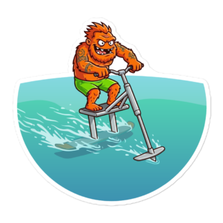 Brash Aquaskipper Stickers