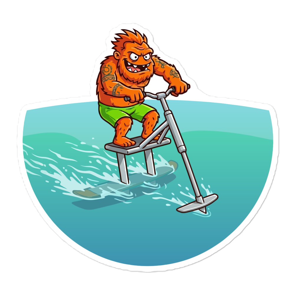 Brash Aquaskipper Stickers