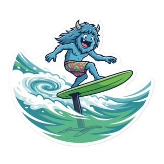 Riff River Foil Stickers