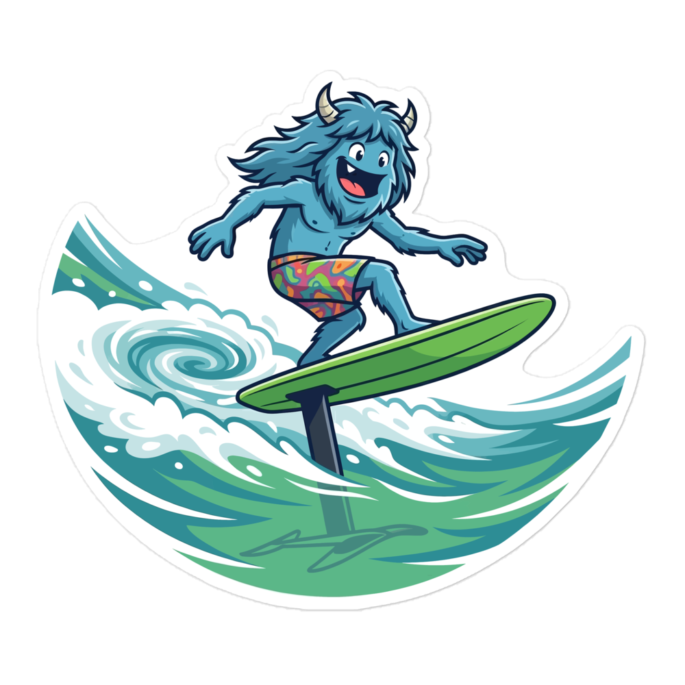 Riff River Foil Stickers