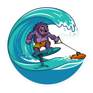 Gnar Tow Boogie Stickers