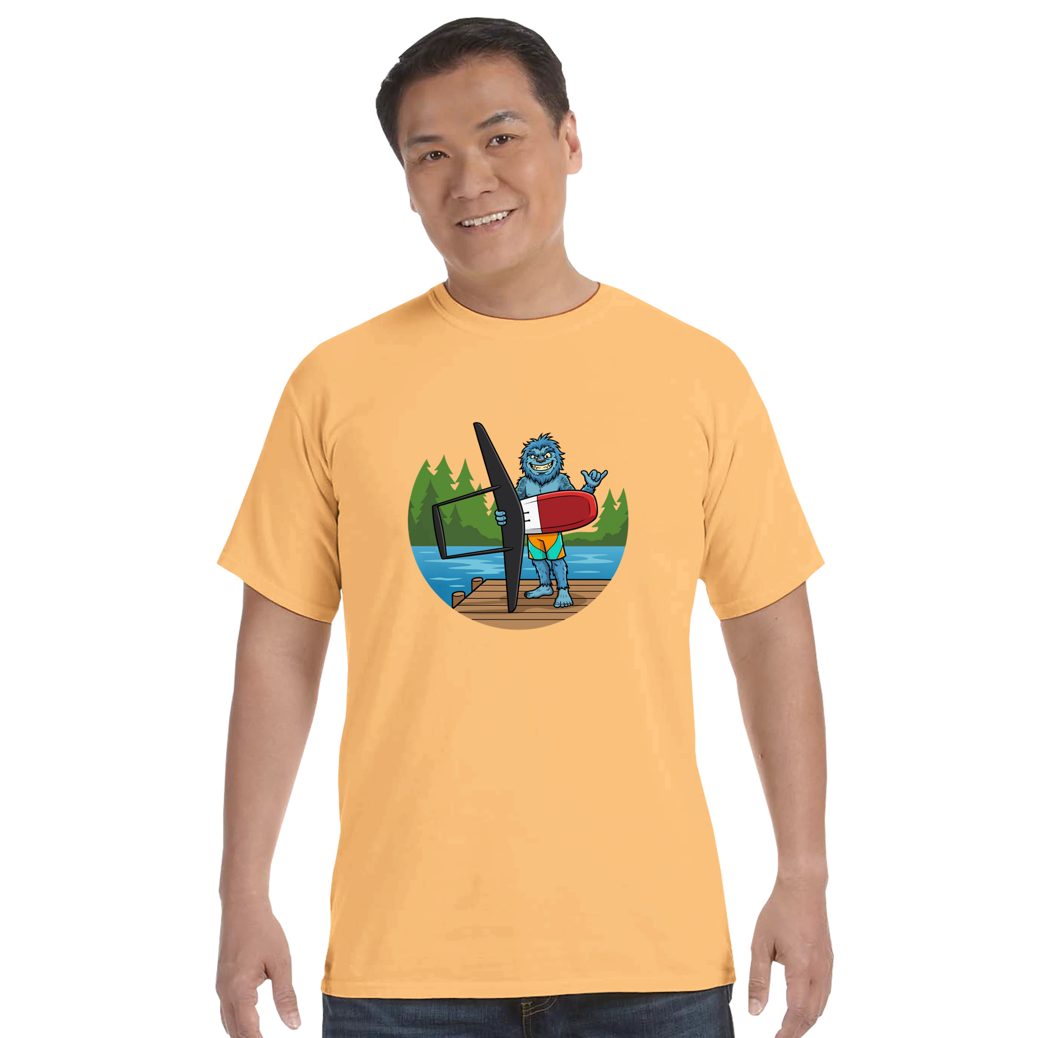 Glitch Freefoil Unisex Heavyweight Crewneck T-Shirt | Comfort Colors C1717 - Image 18