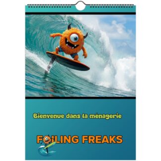 Foiling Freaks Wall Calendar 2026 (EU & Rest of World) - Printed in French