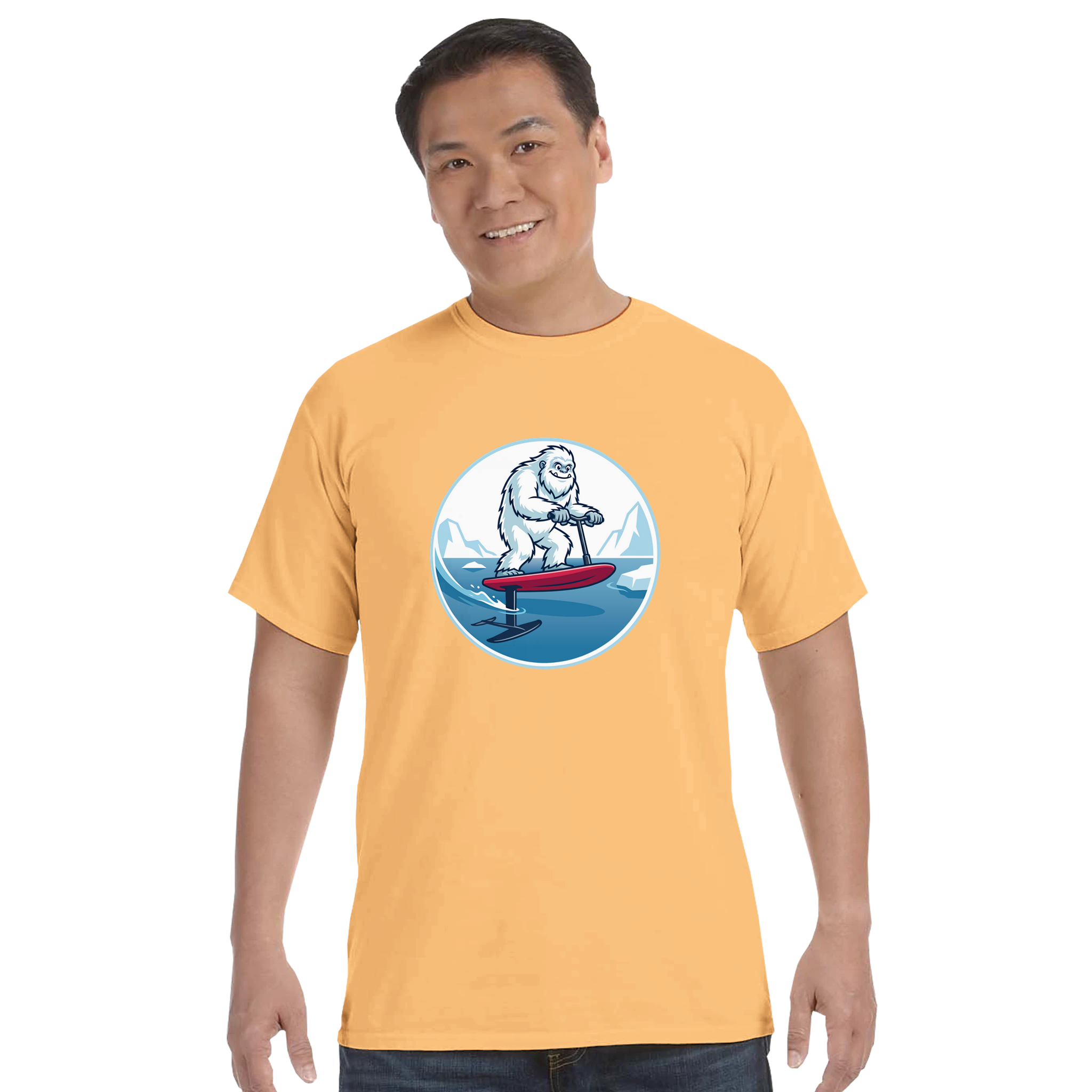 Frosty Scoot Pump Unisex Heavyweight Crewneck T-Shirt | Comfort Colors C1717 - Image 17