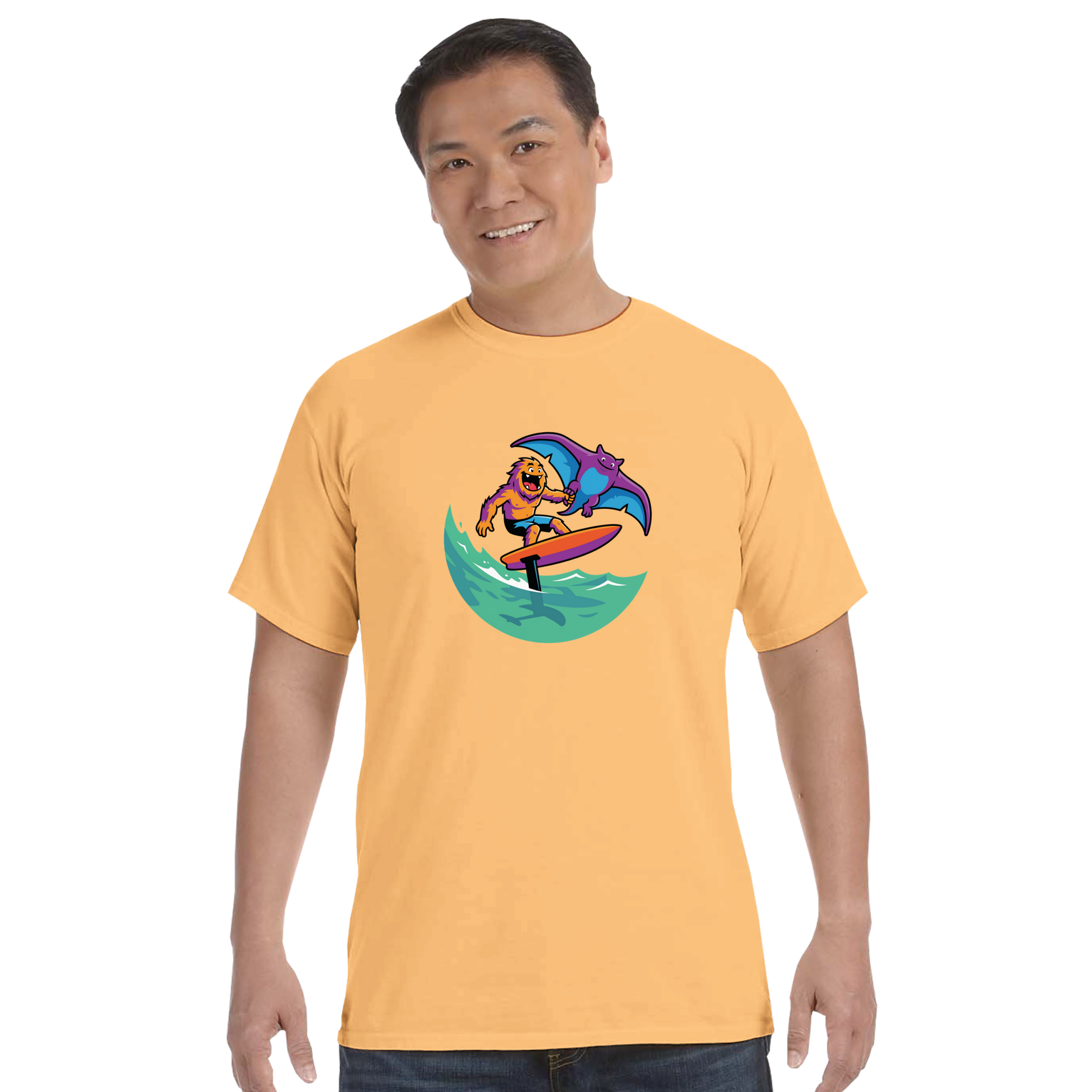 Griffin Winging Unisex Heavyweight Crewneck T-Shirt | Comfort Colors C1717 - Image 17