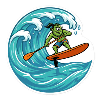 Grom SUP Foil Stickers