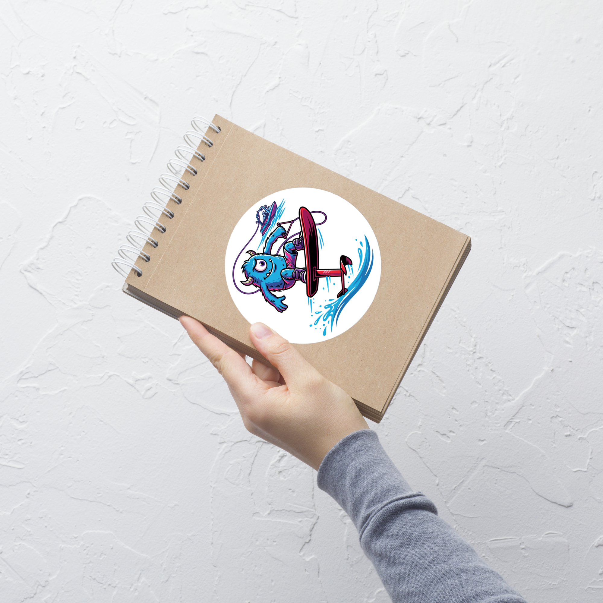 Bucklehorn Standup Foiling Stickers - Image 2