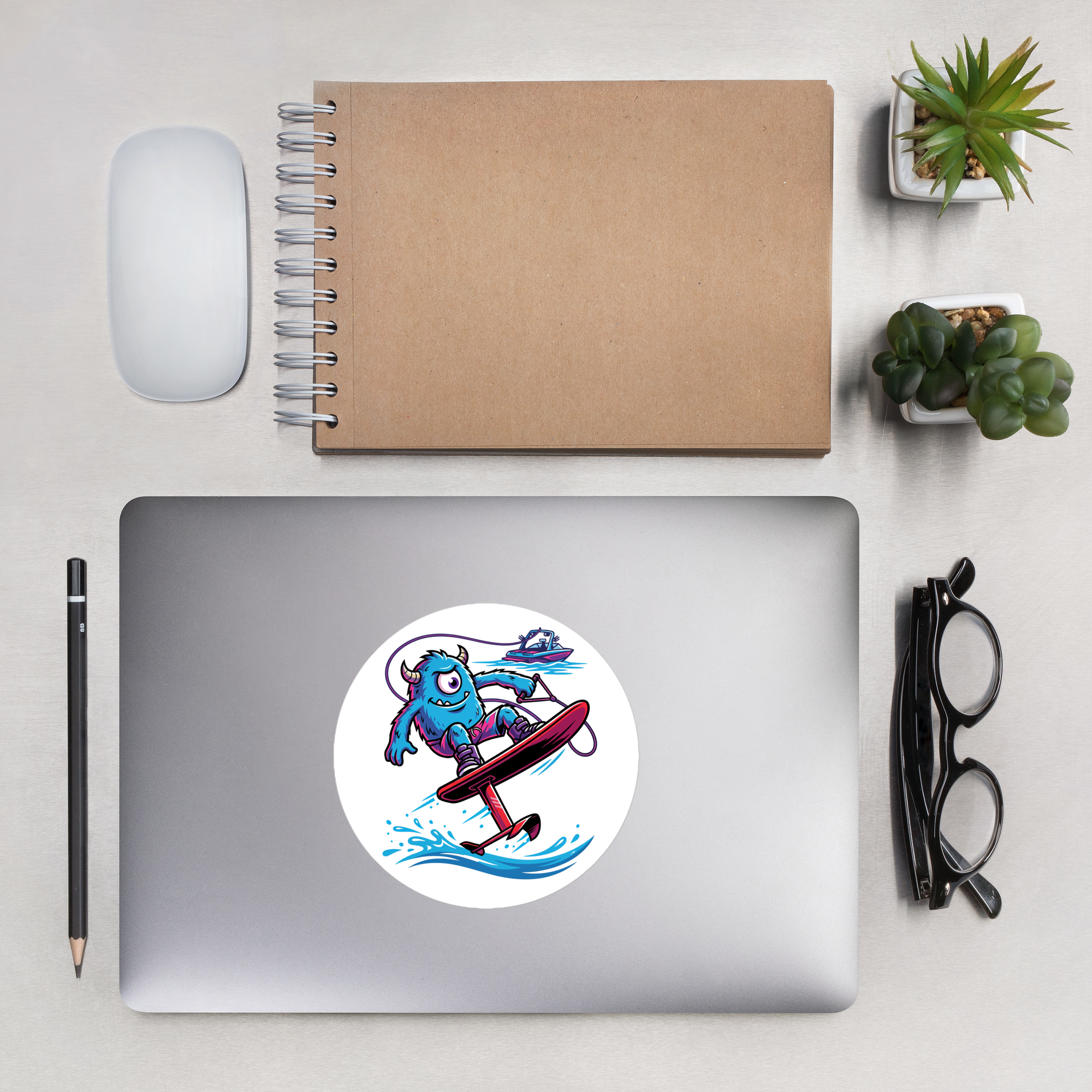 Bucklehorn Standup Foiling Stickers - Image 6