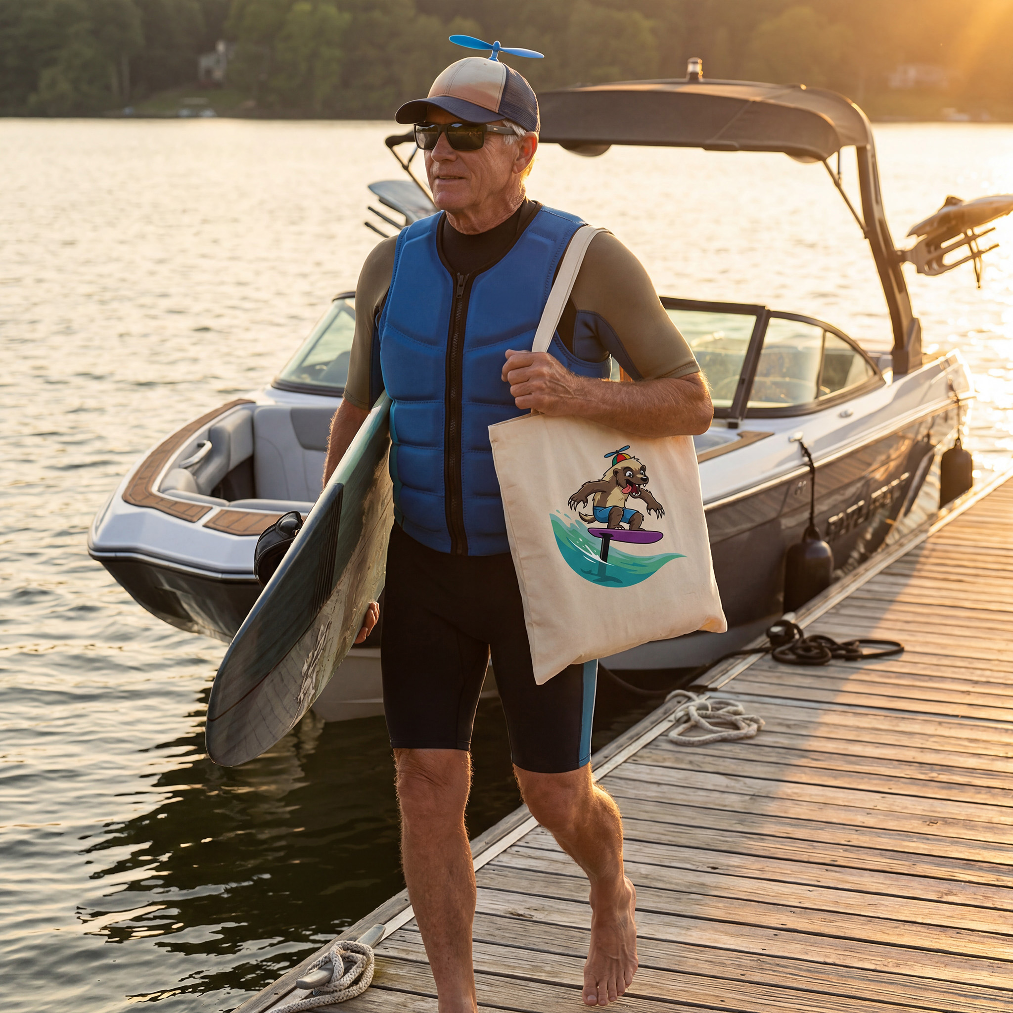 Johnathan Wake Foil Classic Tote Bag