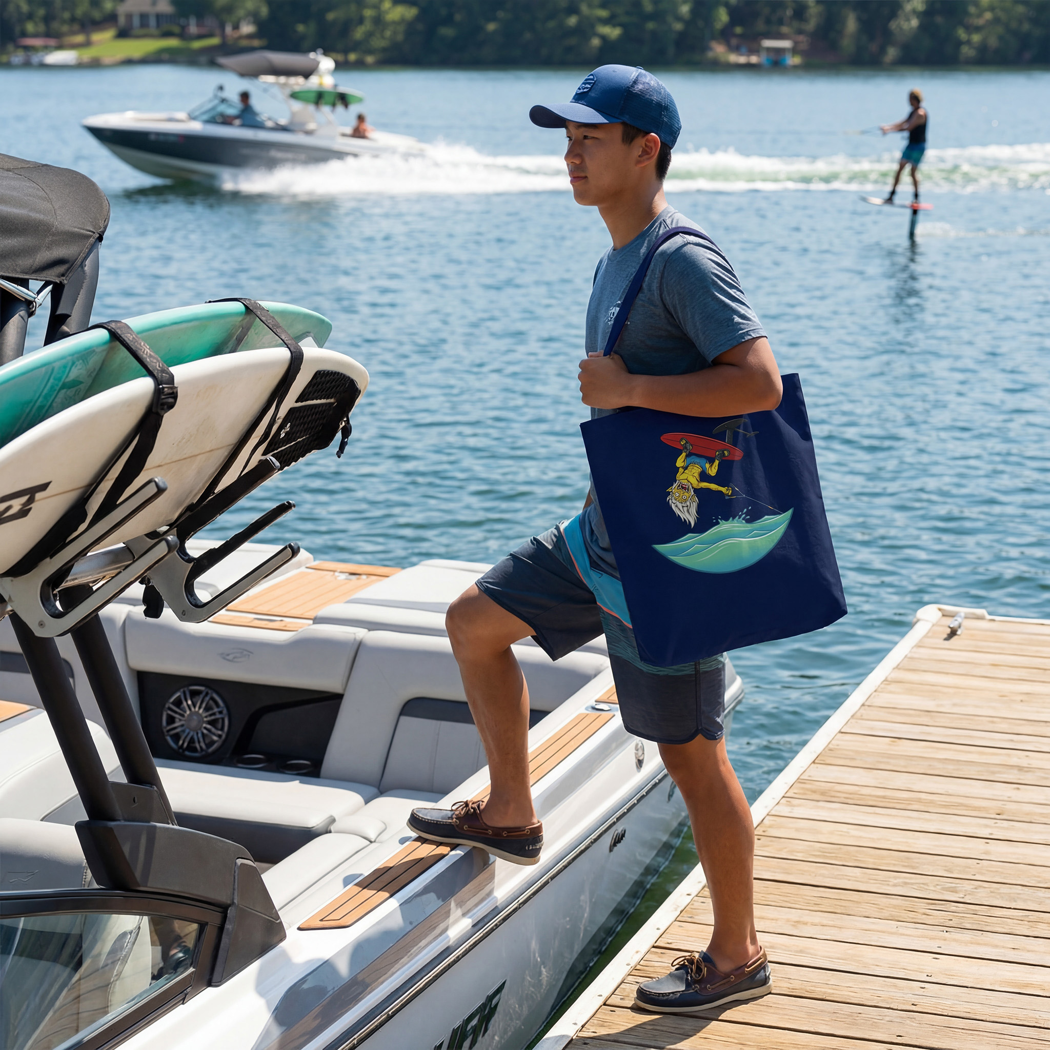 Grindle Wake Foil Classic Tote Bag