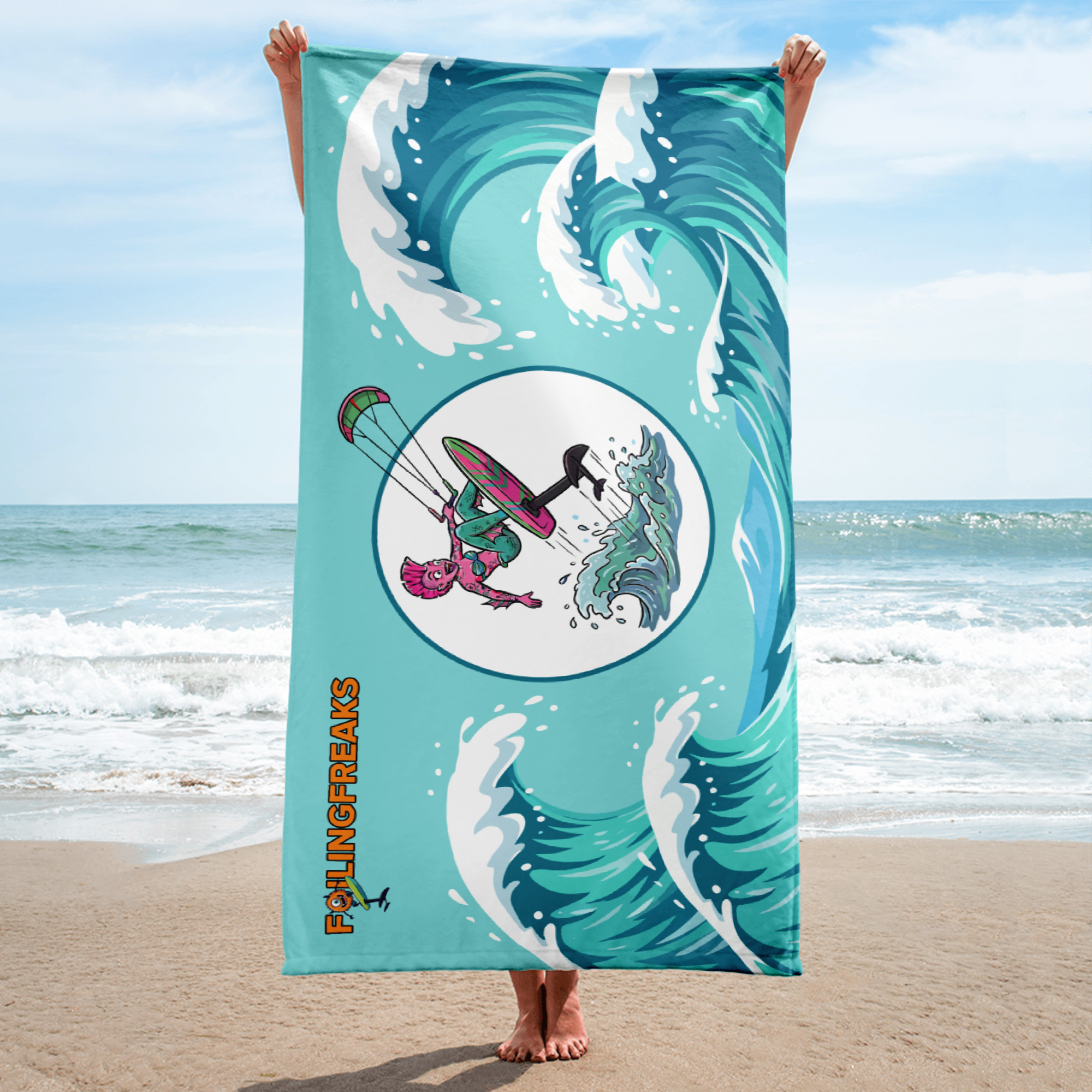 Roxy Kite Foil Beach Towel - Image 3