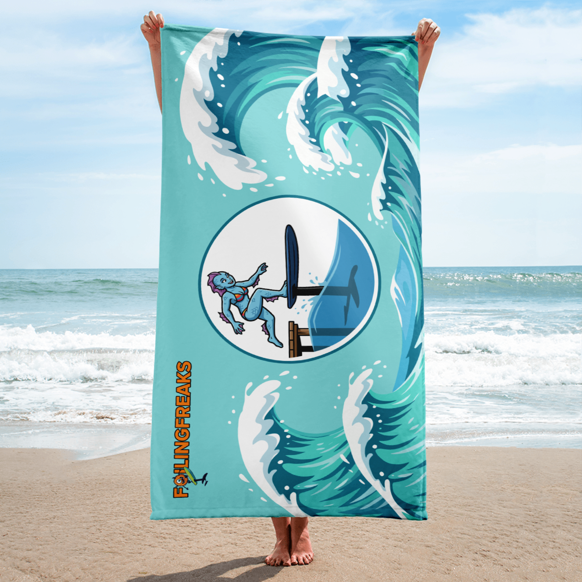 Nixie Dock Starter Beach Towel - Image 4